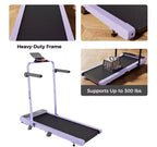 DeerRun A6 Plus Everyday Cardio Treadmill with 5% Incline, Adjustable Speed up to 7.5 MPH, 300 lbs