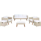 Presla 6 Piece Living Set - Indoor/Outdoor - PAT7715 - Safavieh