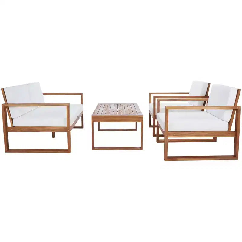 Emiko 4 Piece Living Set - Indoor/Outdoor - PAT7312 - Safavieh
