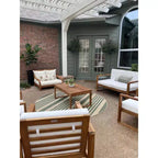 Emiko 4 Piece Living Set - Indoor/Outdoor - PAT7312 - Safavieh