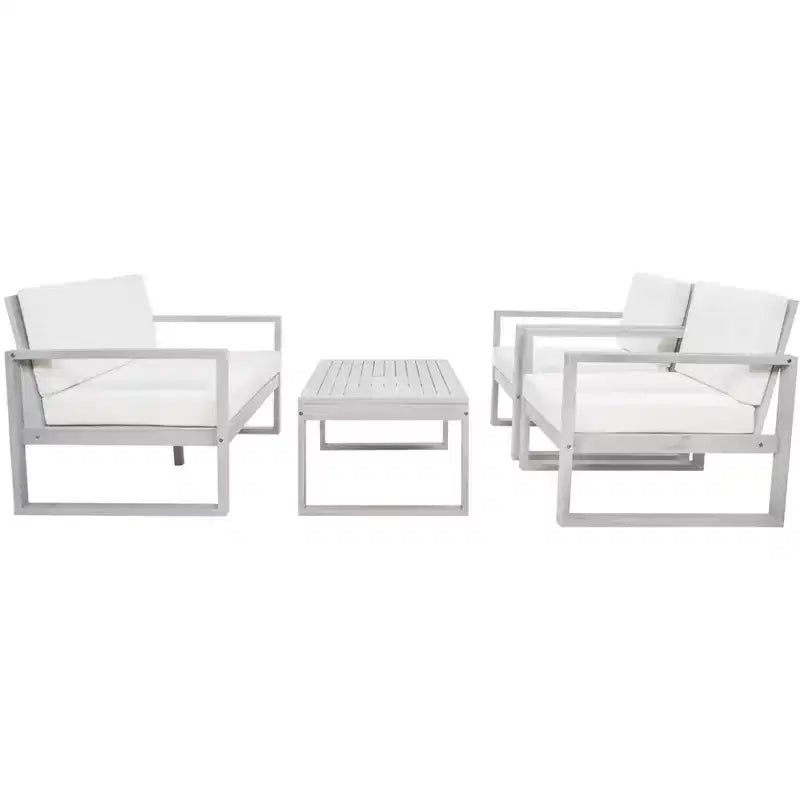 Emiko 4 Piece Living Set - Indoor/Outdoor - PAT7312 - Safavieh