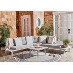 Lansen 4 Piece Corner Living Set - Indoor/Outdoor - PAT7055 - Safavieh