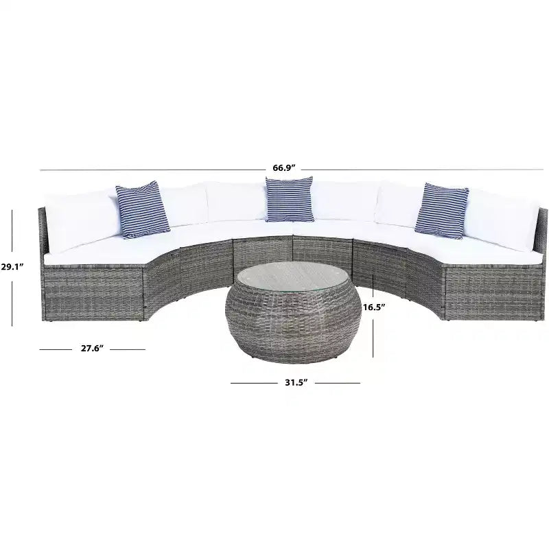 Jesvita Living Set - Indoor/Outdoor - PAT7701 - Safavieh