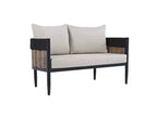 Ensemble table et bancs Harrison – Intérieur/Extérieur – PAT7741 – Safavieh