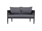 Ensemble table et bancs Harrison – Intérieur/Extérieur – PAT7741 – Safavieh