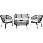 Werner 4 Piece Living Sets - Indoor/Outdoor - PAT7522 - Safavieh
