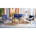 Venta 5 Piece Living Set - Indoor/Outdoor - PAT9007 - Safavieh