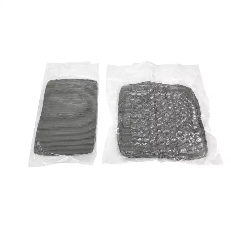 Causeuse moderne en velours côtelé GDFStudio Jean 73 avec porte-gobelets, rangement dans les accoudoirs, support de téléphone portable et pouf