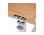 Seville Classics UltraHD Heavy Duty Workbench Table Wood Top, 48 W x 24 D x 28 to 42 H