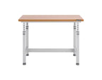 Seville Classics UltraHD Heavy Duty Workbench Table Wood Top, 48 W x 24 D x 28 to 42 H