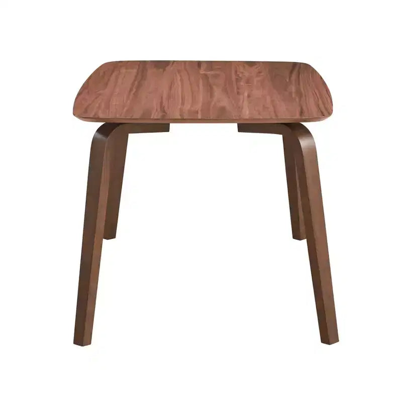 GDFStudio Afra Modern 59 Wood Dining Table