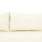 Christopher Knight Home Panfilo Lit de repos 3 places rembourré en bois d'acacia avec table basse