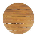 Christopher Knight Home Panfilo Lit de repos 3 places rembourré en bois d'acacia avec table basse