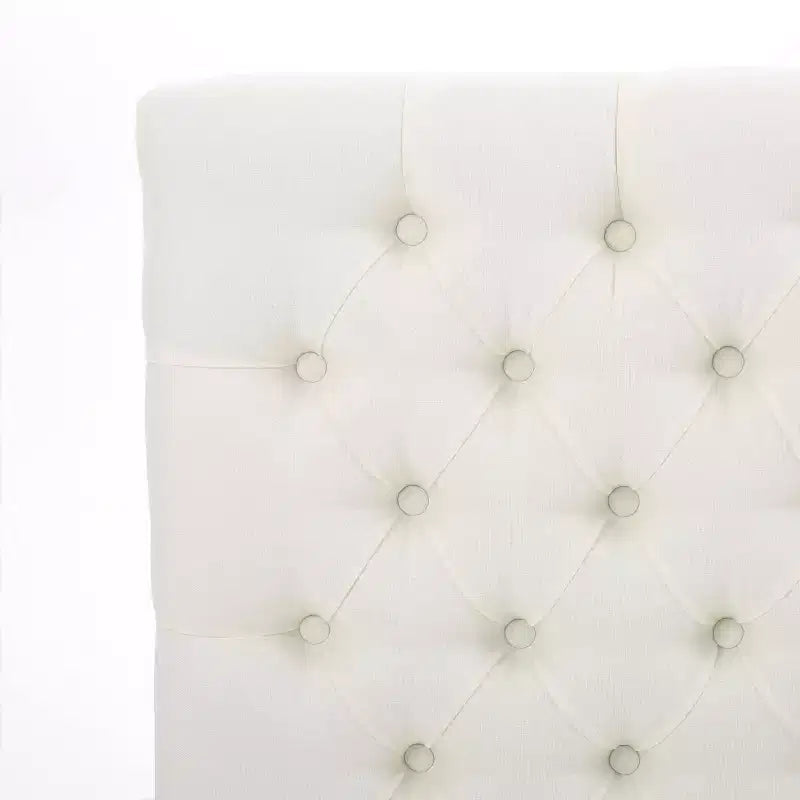 Tête de lit capitonnée réglable pour grand lit GDFStudio Brunet Contemporary