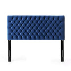 Tête de lit capitonnée réglable pour grand lit GDFStudio Brunet Contemporary