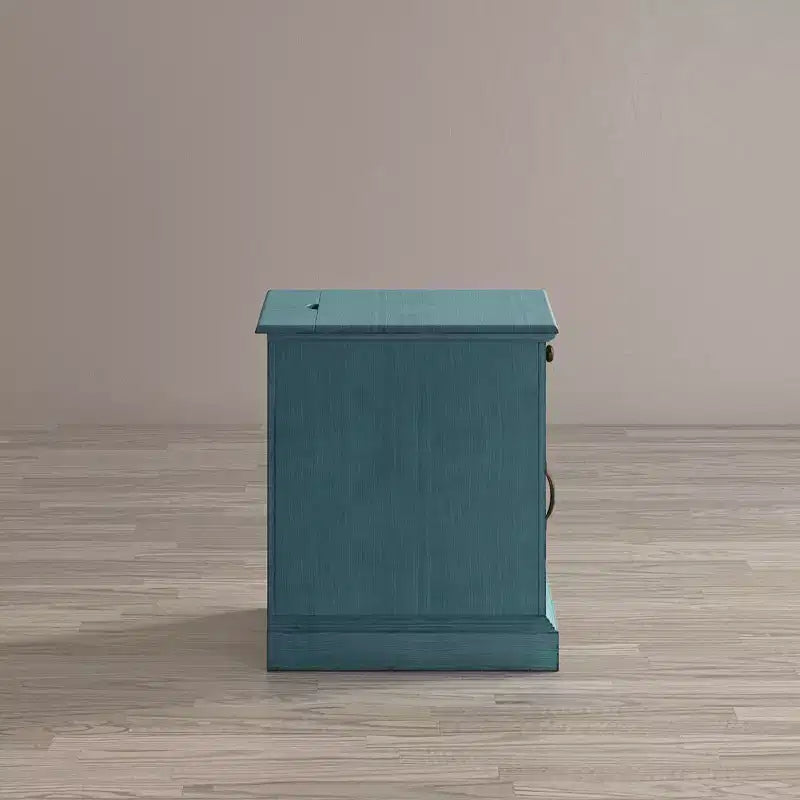 Jofran,Craftsman USB Charging Chairside End Table
