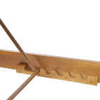 Christopher Knight Home Teresa Chaise longue réglable 3 pièces en bois d'acacia pour l'extérieur
