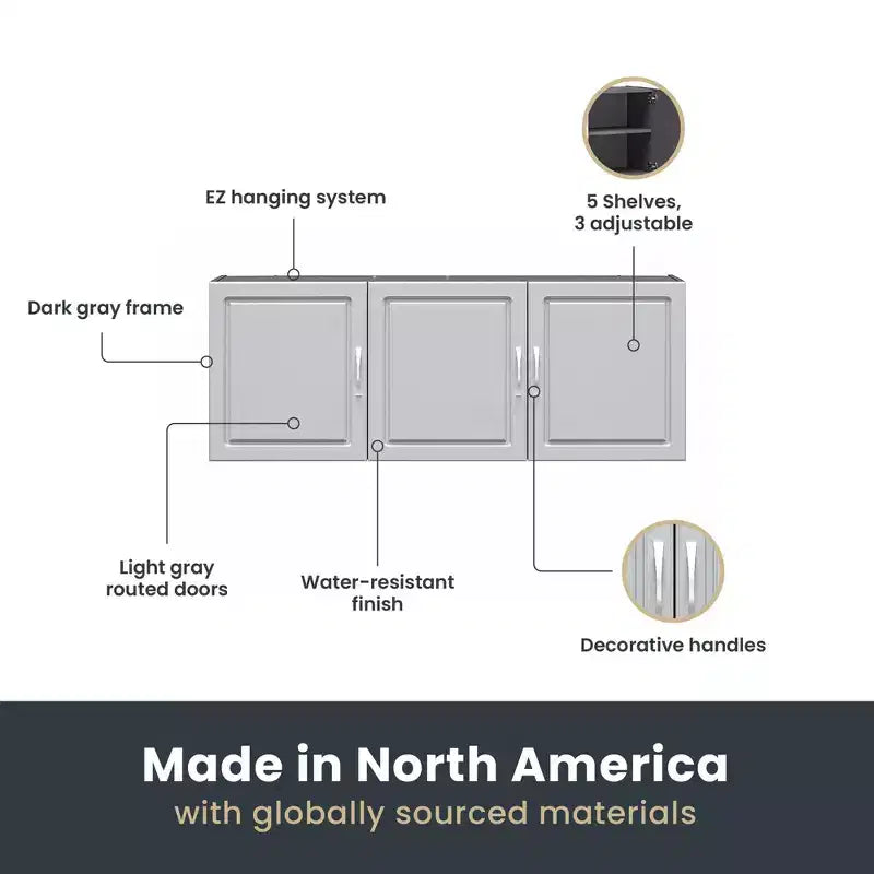 Kendall 54 Wall Cabinet