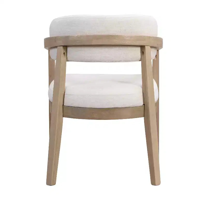 Christopher Knight Home Darien Upholstered Rubberwood Dining Chairs (Set of 2)