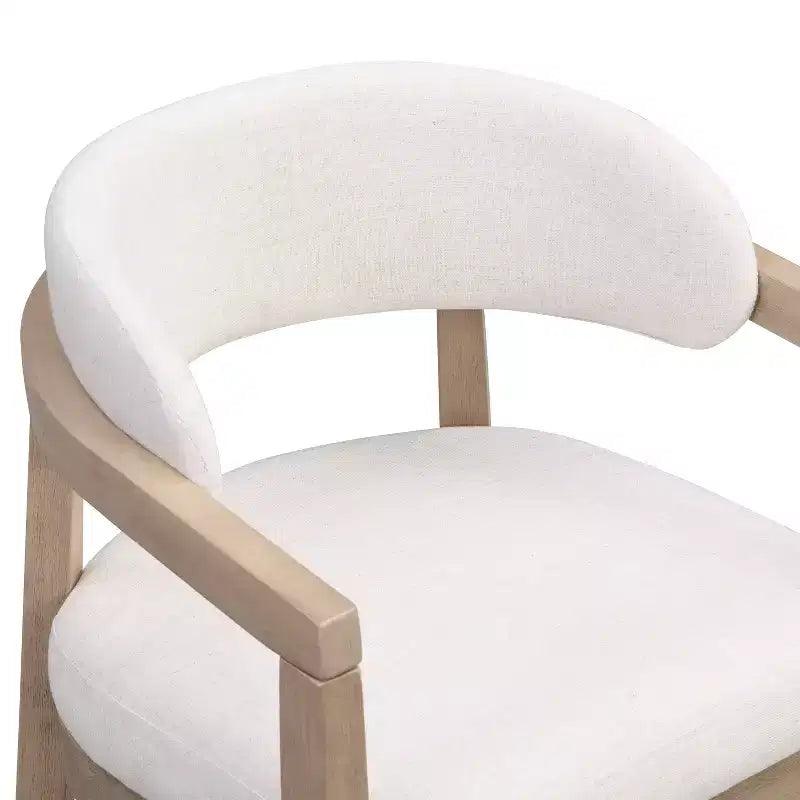 Christopher Knight Home Darien Upholstered Rubberwood Dining Chairs (Set of 2)