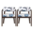 Christopher Knight Home Darien Upholstered Rubberwood Dining Chairs (Set of 2)