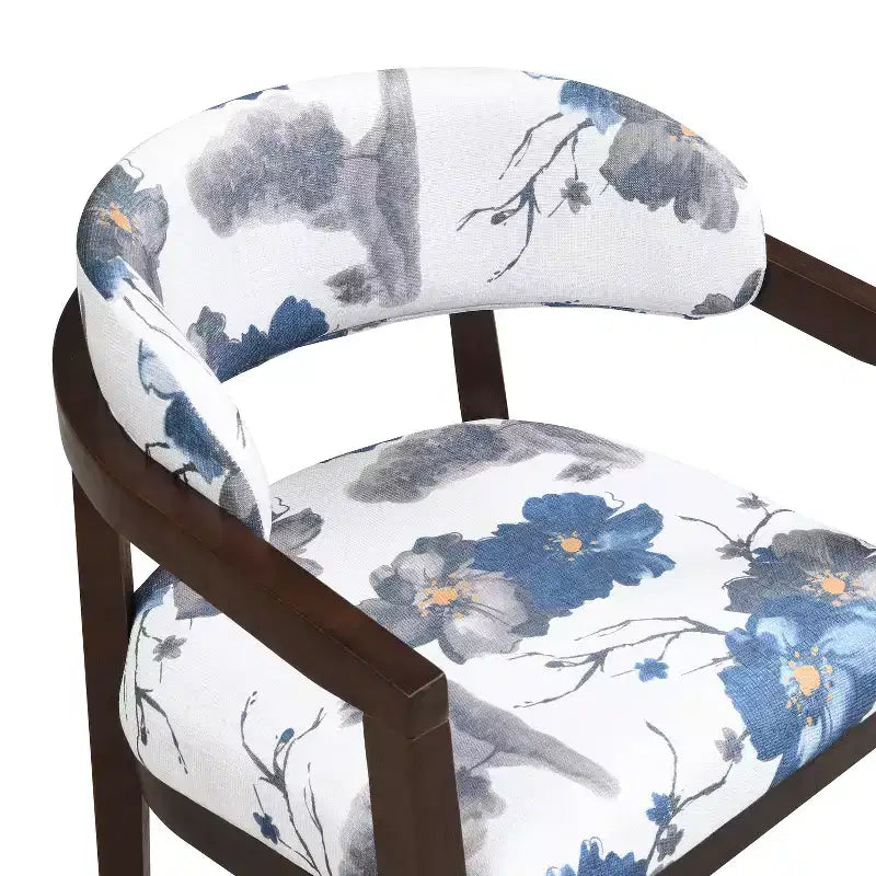 Christopher Knight Home Darien Upholstered Rubberwood Dining Chairs (Set of 2)