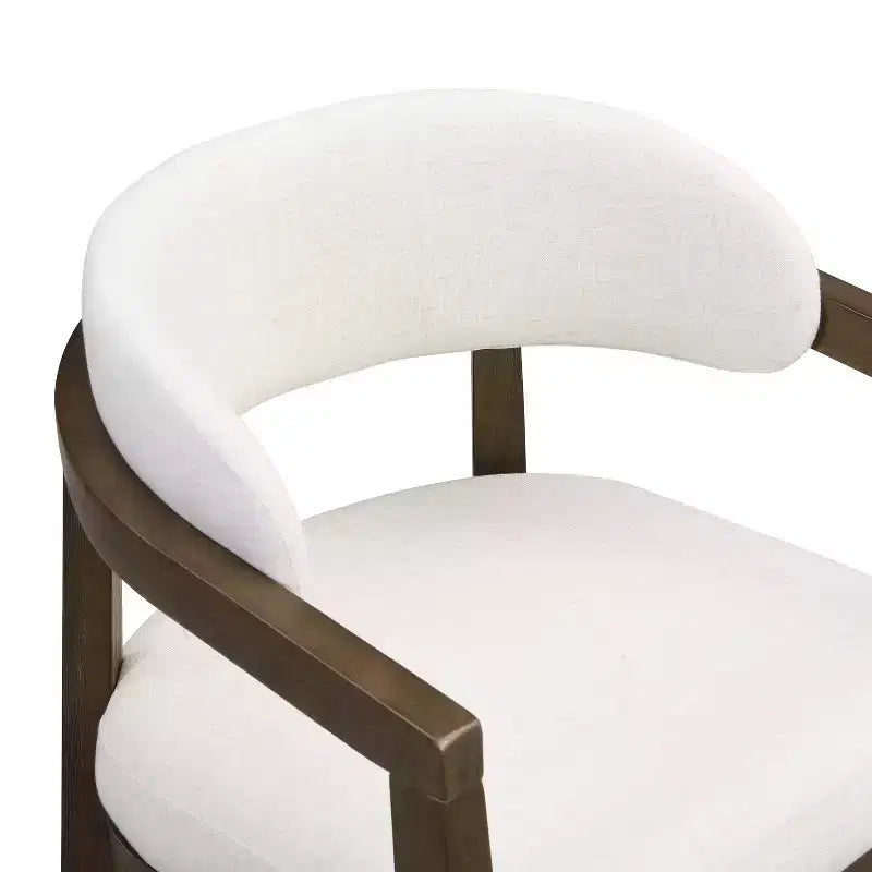 Christopher Knight Home Darien Upholstered Rubberwood Dining Chairs (Set of 2)