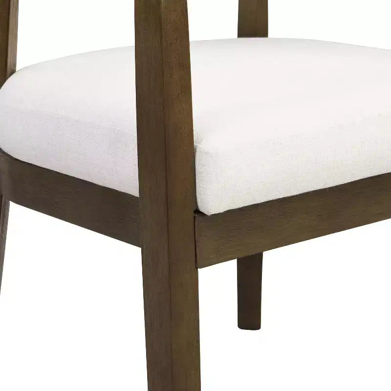 Christopher Knight Home Darien Upholstered Rubberwood Dining Chairs (Set of 2)