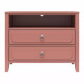 Novogratz Her Majesty 2-Drawer Nightstand