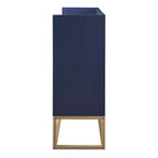 Buffet moderne Whisen, élégant meuble de rangement avec grand espace de rangement pour salle à manger, entrée