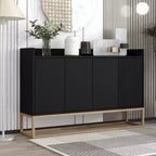 Whisen Modern Sideboard Elegant Buffet Cabinet with Large Storage Space for Dining Room, Entryway