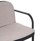 Christopher Knight Home Gunda Ensemble de salon de jardin moderne 3 pièces avec causeuse et fauteuil en polypropylène