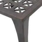 Christopher Knight Home Kai Outdoor Aluminum 3 Piece Chat Set, Bronze
