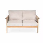 Christopher Knight Home Tariq Ensemble de 4 meubles de jardin rustiques en bois d'acacia et corde avec coussins