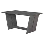 Whisen Ensemble de 6 pièces de table et chaises de salle à manger de cuisine rétro pour 6 personnes, ensemble table et chaises de cuisine en bois avec banc, piètement à tréteaux, coussin moelleux