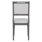 Whisen Ensemble de 6 pièces de table et chaises de salle à manger de cuisine rétro pour 6 personnes, ensemble table et chaises de cuisine en bois avec banc, piètement à tréteaux, coussin moelleux
