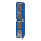 Seville Classics UltraHD 4-Door Stackable Locker Cabinet