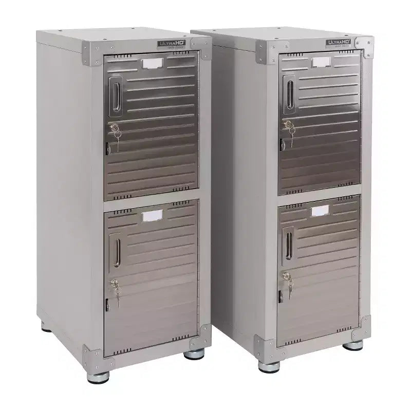 Seville Classics UltraHD 4-Door Stackable Locker Cabinet