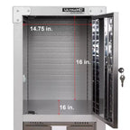 Seville Classics UltraHD 4-Door Stackable Locker Cabinet