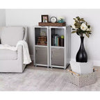 Seville Classics UltraHD 4-Door Stackable Locker Cabinet