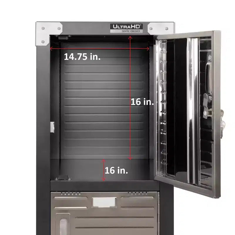 Seville Classics UltraHD 4-Door Stackable Locker Cabinet