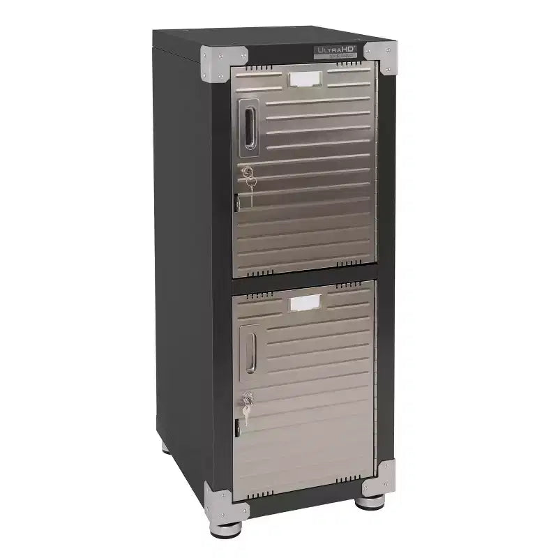 Seville Classics UltraHD 4-Door Stackable Locker Cabinet