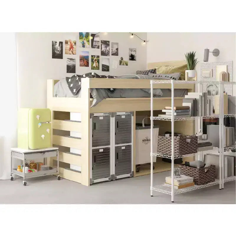 Seville Classics UltraHD 4-Door Stackable Locker Cabinet