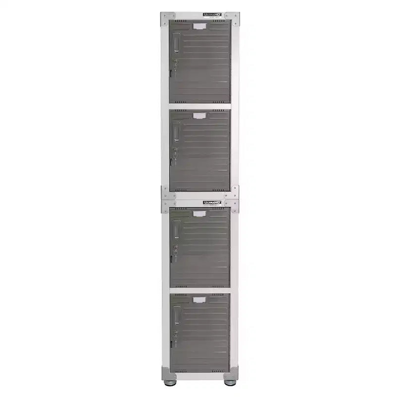 Seville Classics UltraHD 4-Door Stackable Locker Cabinet