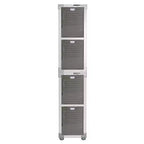 Seville Classics UltraHD 4-Door Stackable Locker Cabinet