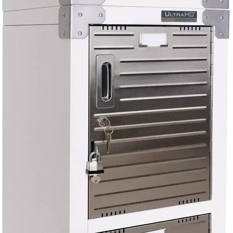 Seville Classics UltraHD 4-Door Stackable Locker Cabinet