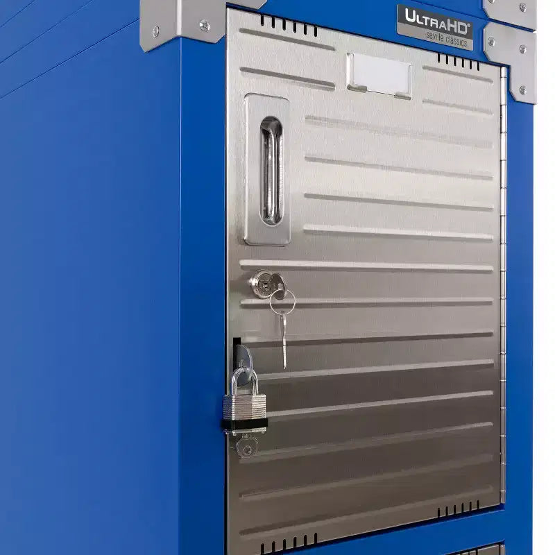 Seville Classics UltraHD 4-Door Stackable Locker Cabinet