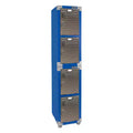 Seville Classics UltraHD 4-Door Stackable Locker Cabinet