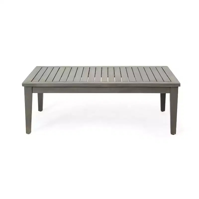Christopher Knight Home Yan Ensemble de chaises de patio 4 pièces en bois d'acacia tressé avec coussin résistant à l'eau