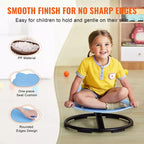 VEVOR Elephant Kids Swivel Chair, 220 LBS Capacity, 360 Spinning Chair, Autistic Kids Sensory Toy Chair with Non-Slip Metal Base, Blue